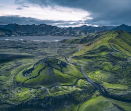 Долина Ландманналаугар, Исландия